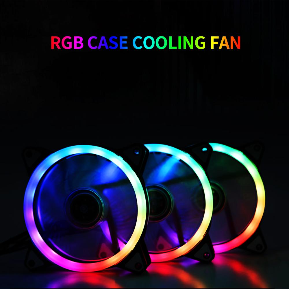 Quạt tản nhiệt nhiều màu RGB 12 cm RGB cho máy tính