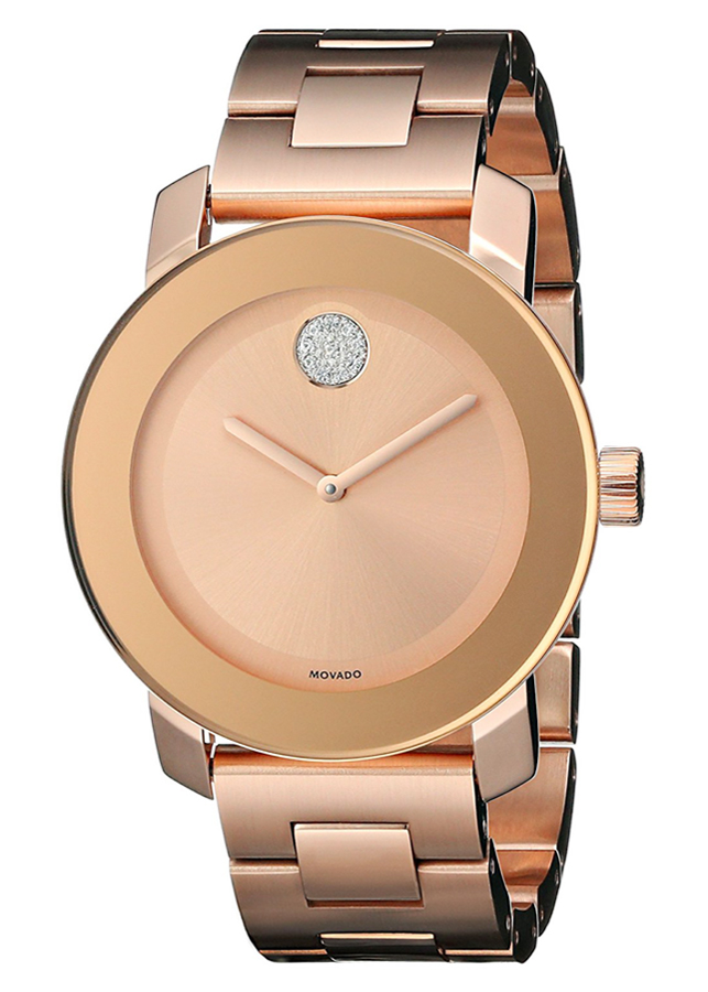 Đồng Hồ Nữ Dây Kim Loại Movado 3600086 (36mm) - Vàng Hồng