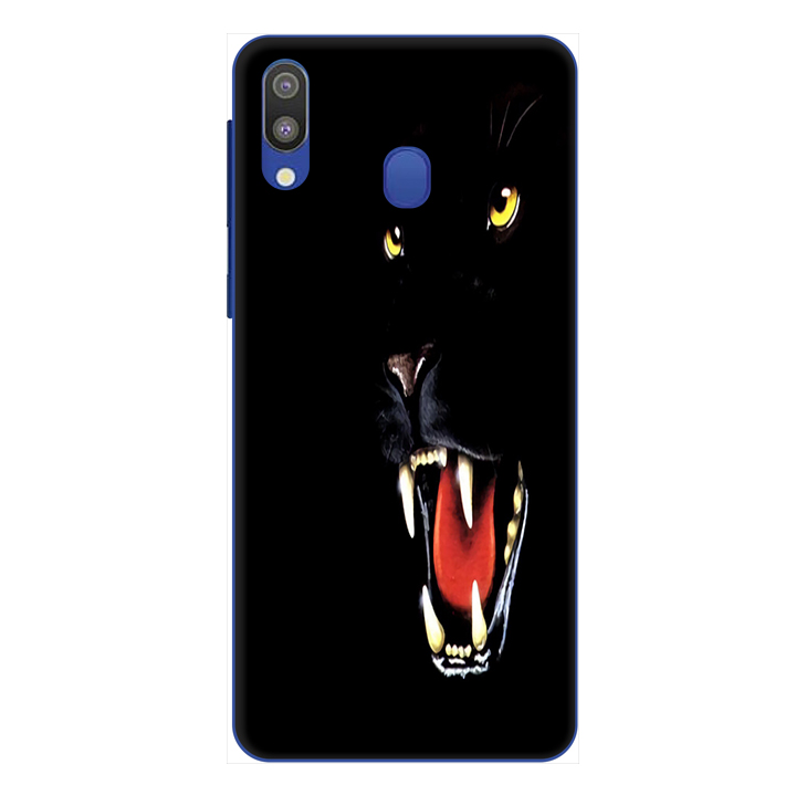 Ốp lưng điện thoại Samsung Galaxy M20 hình Gấu Đen