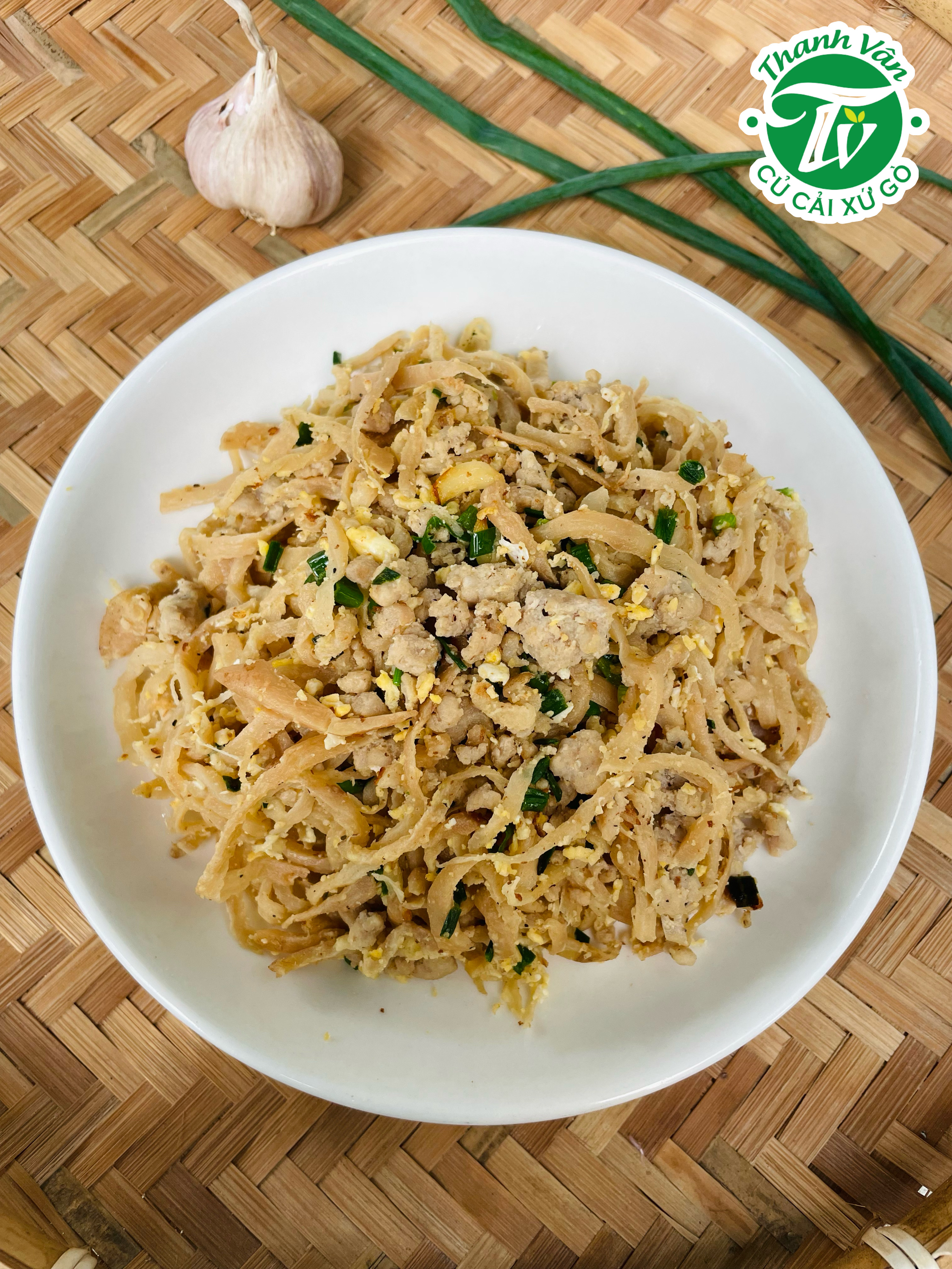 Củ cải trắng muối sợi Thanh Vân xứ Gò 500gr