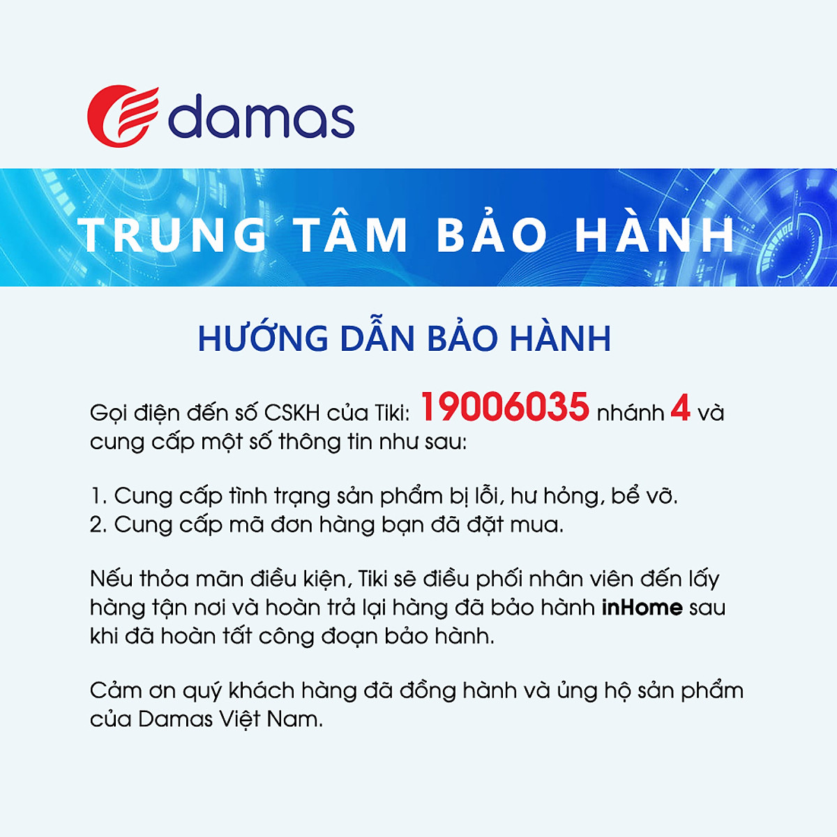 Máy Hút Bụi Cầm Tay Không Dây Sử Dụng Pin Sạc DAMAS Vacuum Cleaner D610W - Hàng Chính Hãng