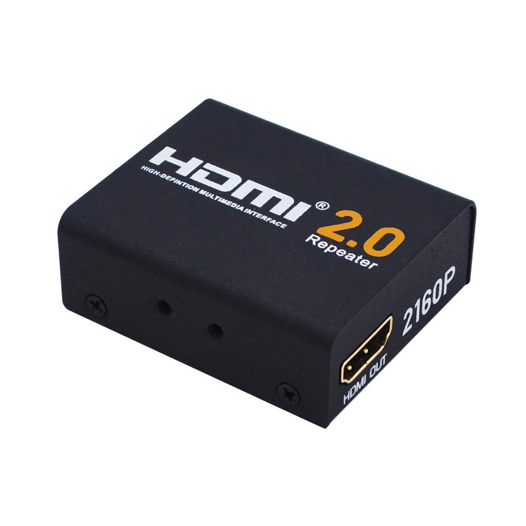 60M   Extender HDMI2.0 Splitter  Signal Amplifier Booster Adapter