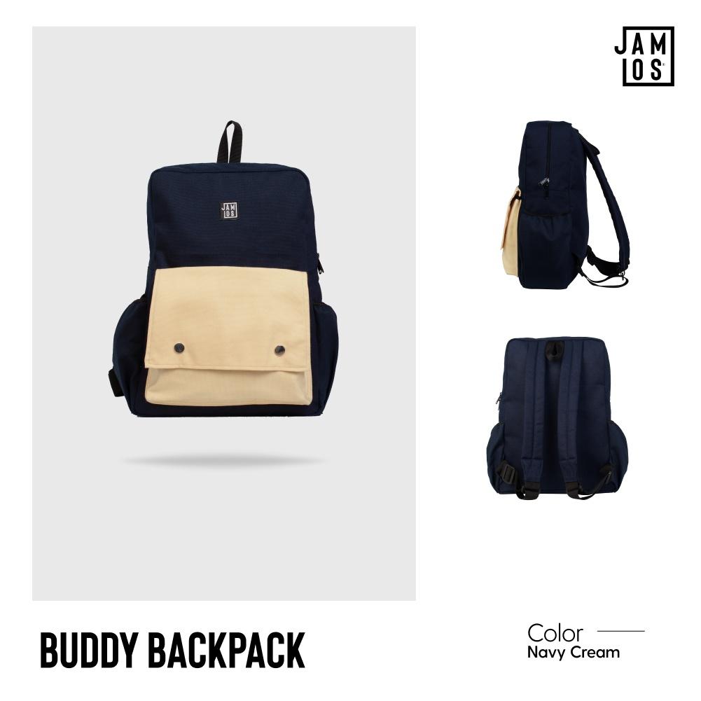 Balo thời trang nhiều ngăn đi học đi chơi vải canvas Buddy Backpack Jamlos