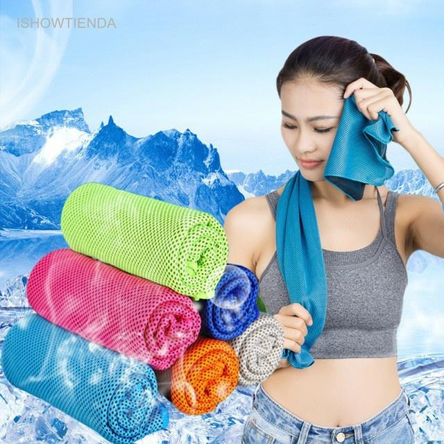 Khăn lạnh thể thao cao cấp CoolTowel dành cho cả nam và nữ kích thước 30x80cm