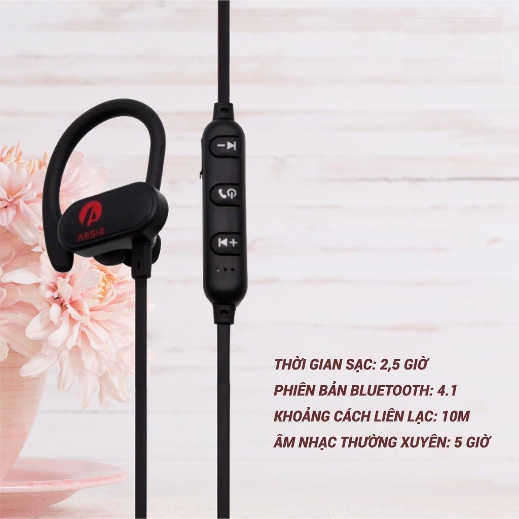 Tai Nghe Bluetooth Aesir - Thiết Kế Sang Trọng - Chống Sốc - Siêu Êm Tai - Siêu Bền - Hàng Chính Hãng