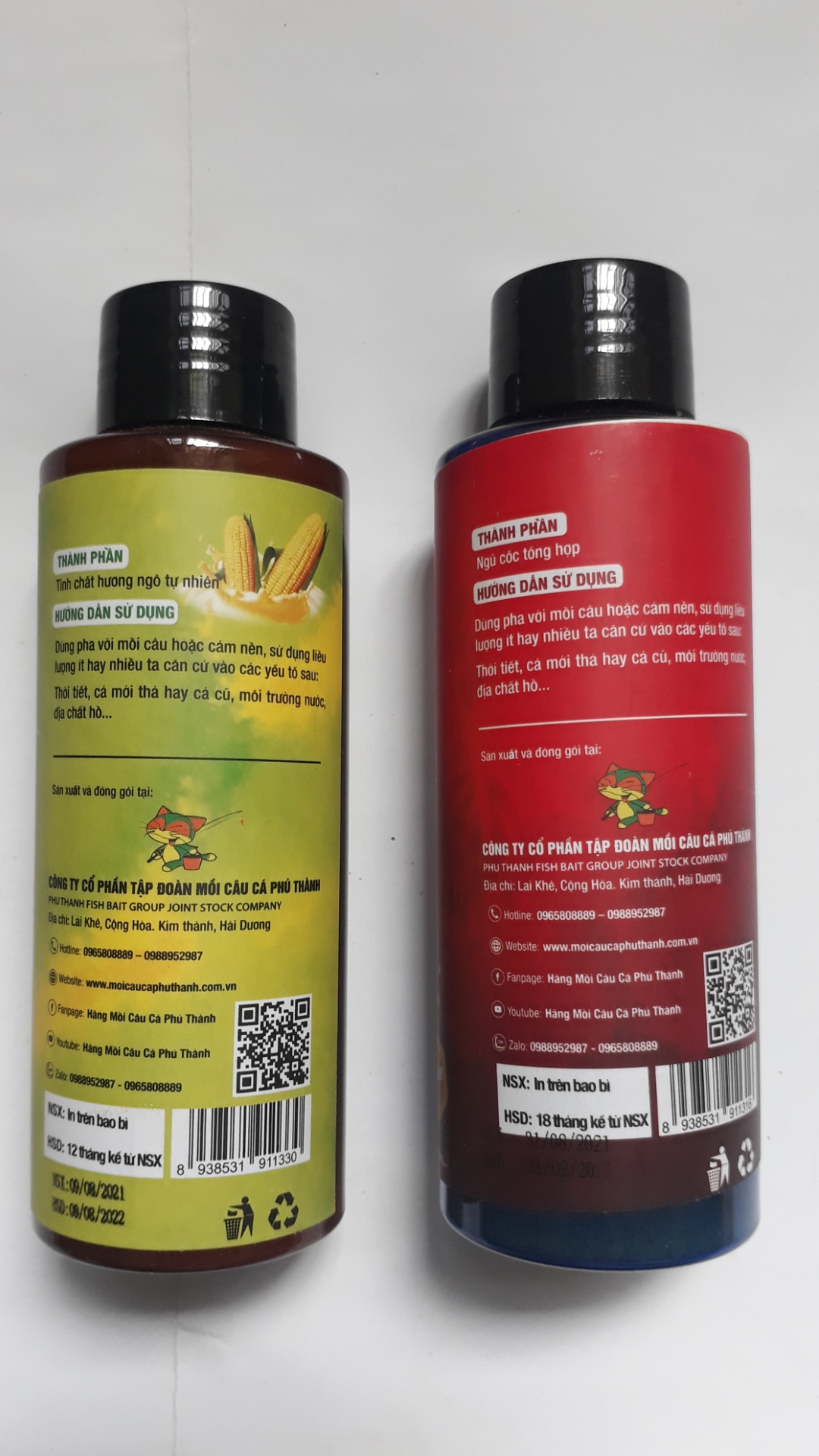 Cặp Mồi SỮA CÂU CHÉP và Tinh Mùi SỮA NGÔ - Bộ đôi kết hợp hoàn hảo của Hãng Phú Thành
