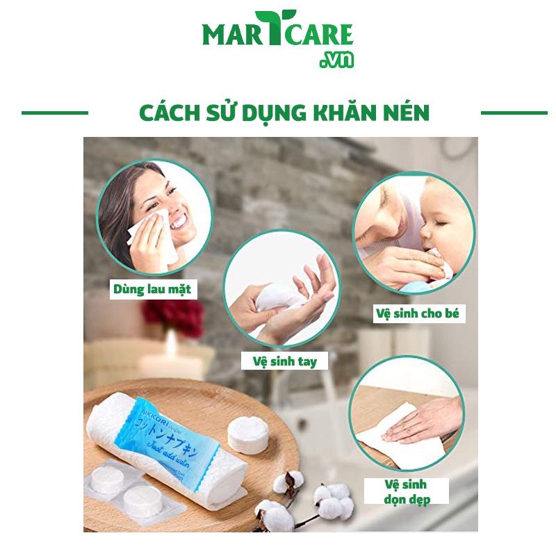 ️️ Nikkori - Khăn Nén Dạng Viên Chất Lượng Nhật Bản