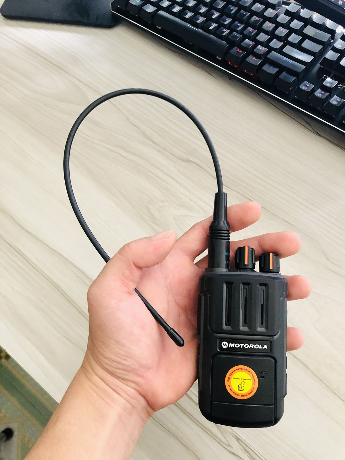 Anten bộ đàm dài 40cm. Ăngten 2 băng tần VHF/UHF cho bộ đàm