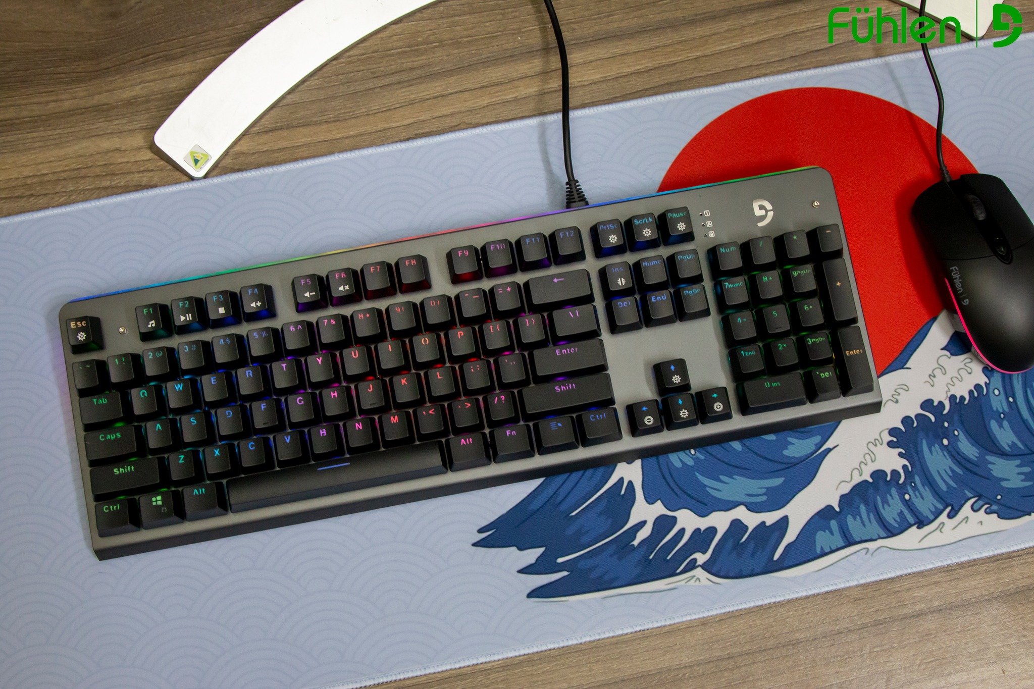 Bàn phím Fuhlen Subverter RGB – Optical Switch Mechanical Keyboard - Hàng Chính Hãng