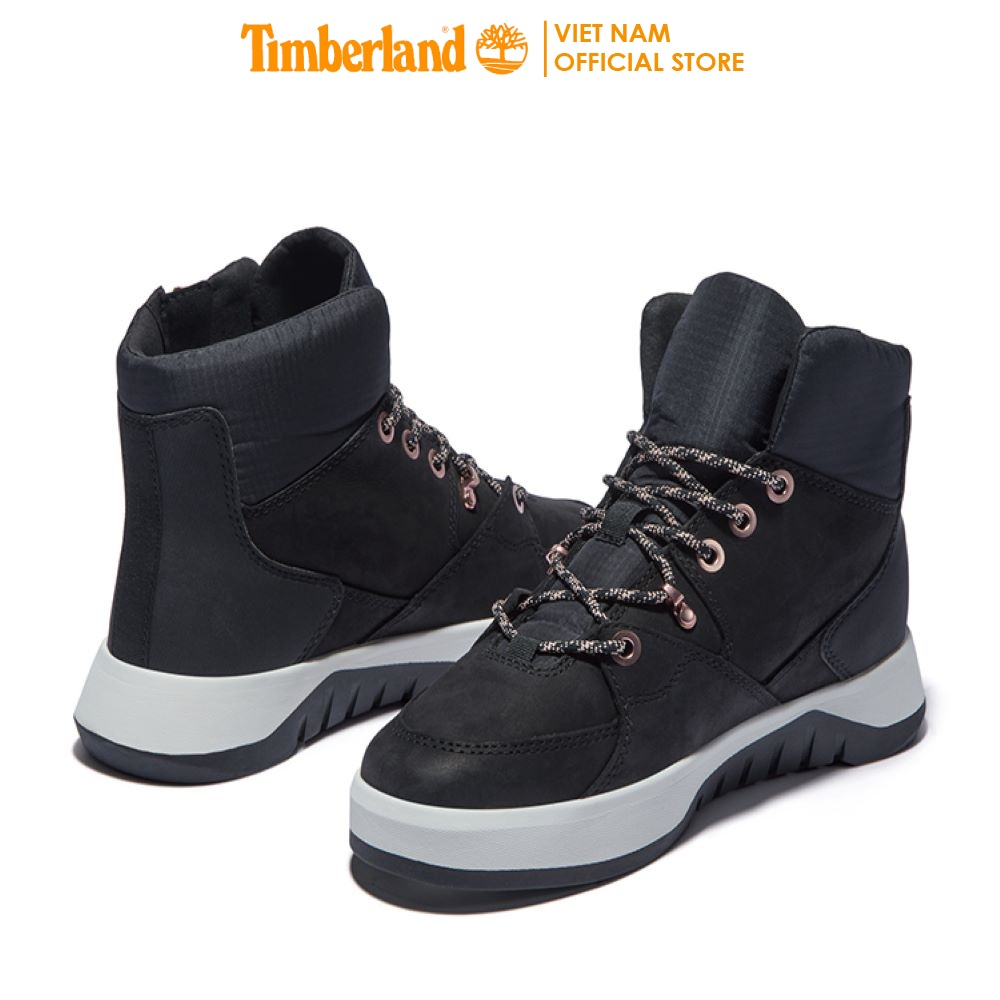 Giày Boots Nữ Timberland Supaway Boot w Zip Black Nubuck TB0A2K1R01