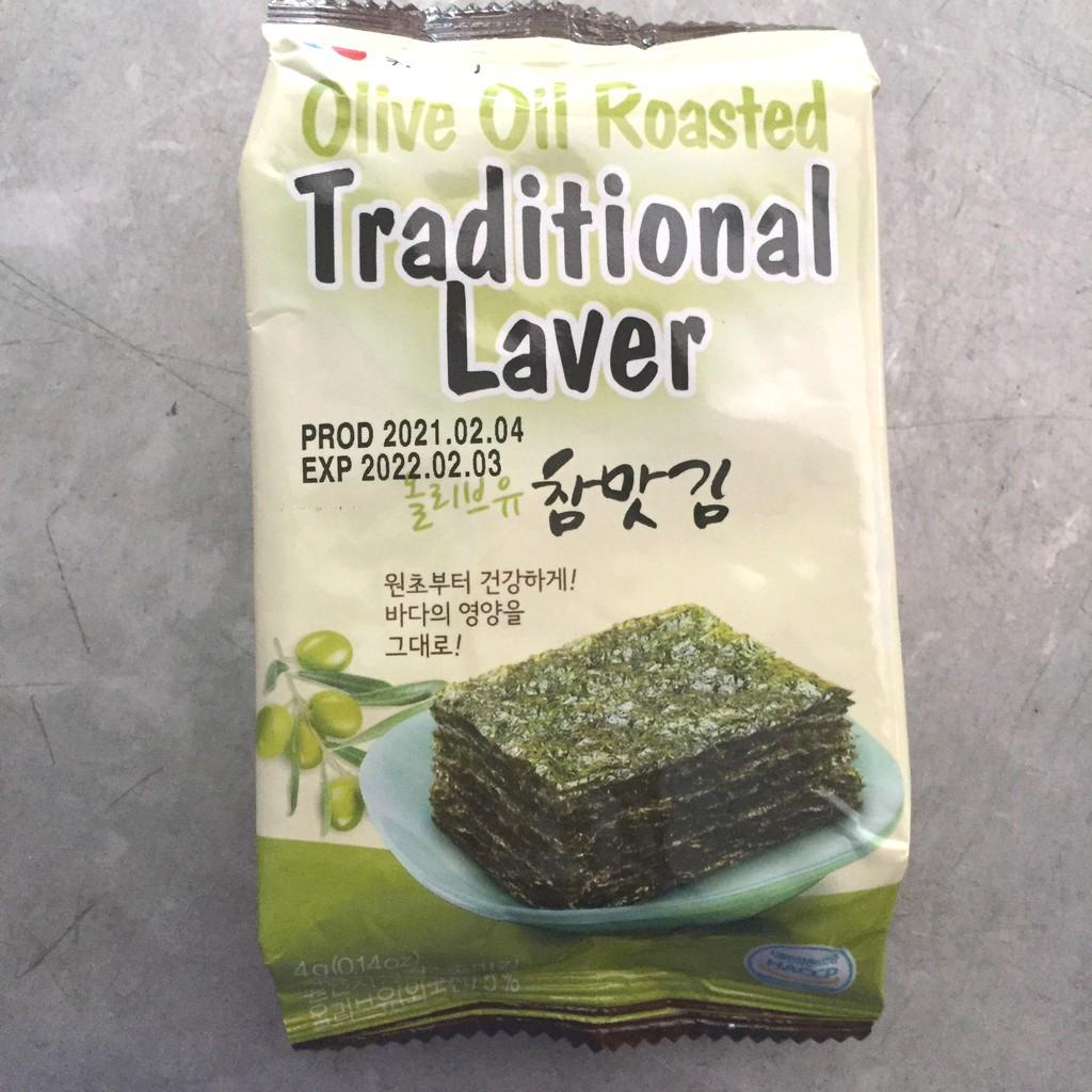 Rong biển ăn liền vị Oliu