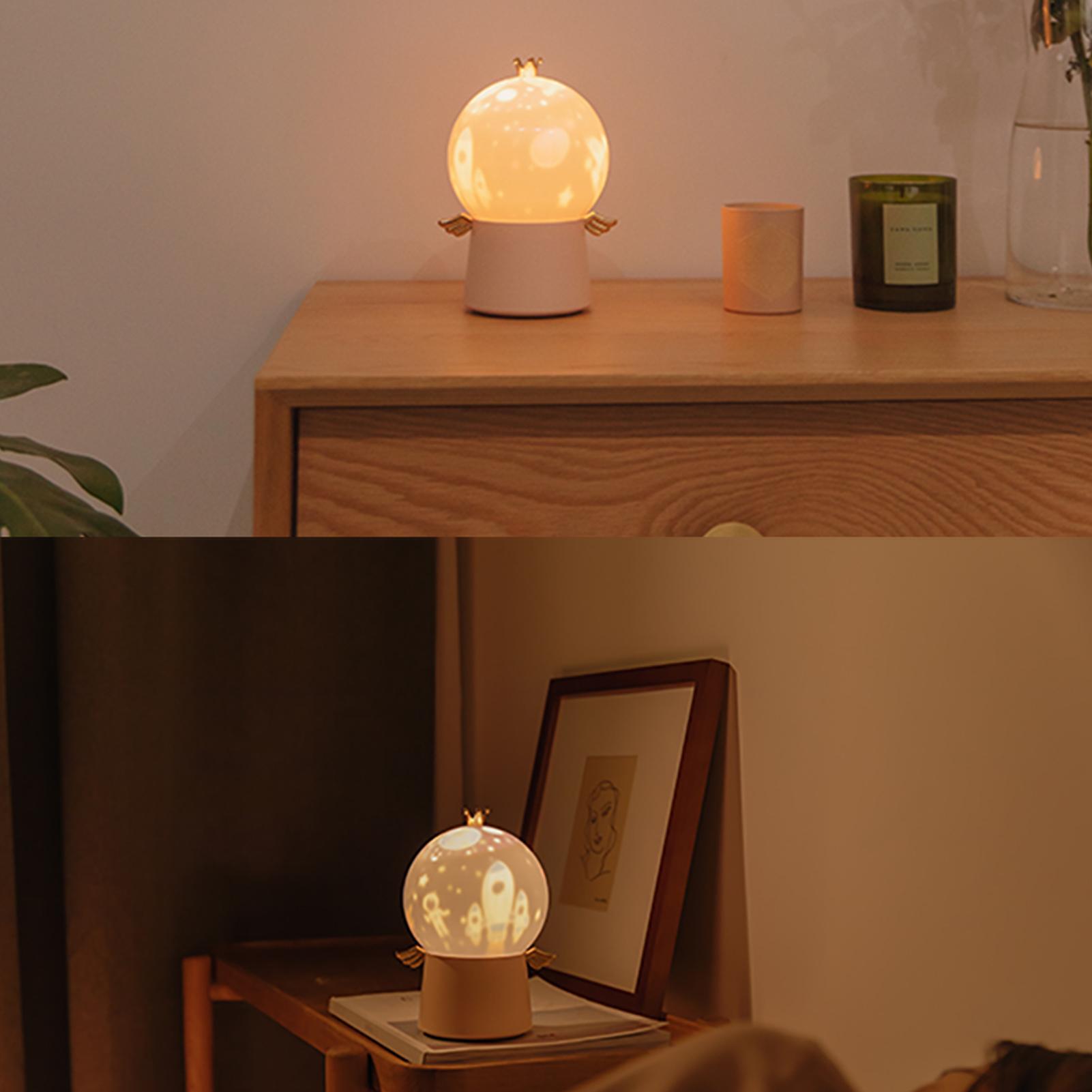 Hộp nhạc kết hợp máy chiếu ánh sáng đèn ngủ với 6 cuộn phim thay thế