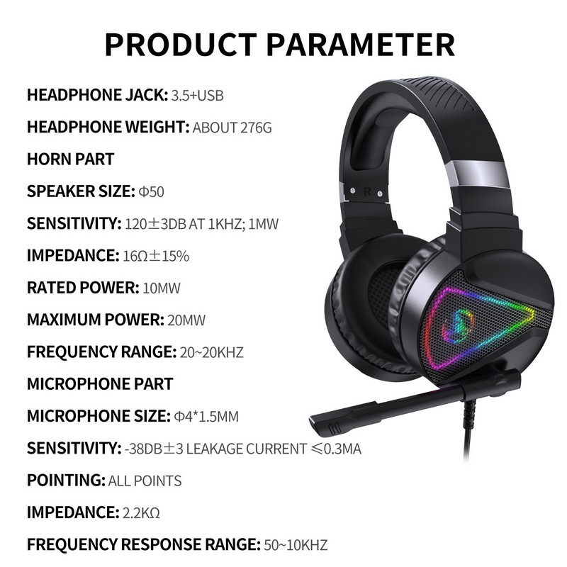 Tai Nghe F16 Led Gaming Headset 7.1 cho máy tính , Laptop , smartphone