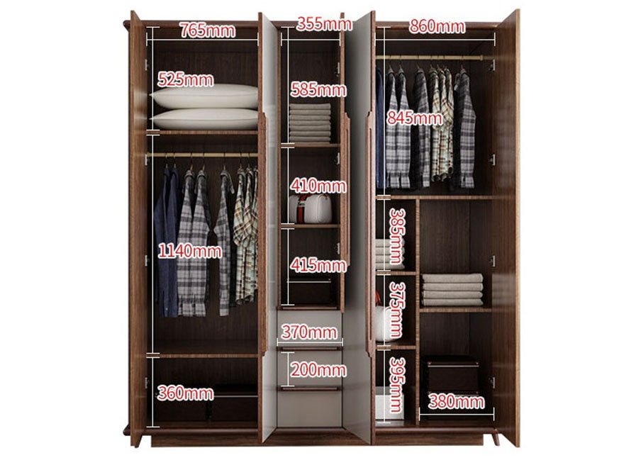Tủ đựng quần áo gia đình chất lượng cao