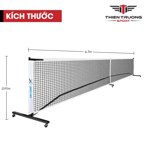 Kích thước Trụ lưới di động Pickleball X-ACE