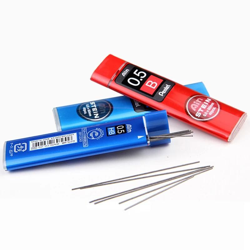 Ruột Chì Kim Pentel Ain Stein 2B Ngòi 0.3/0.5/0.7/0.9mm | Cấu Trúc Tổ Ong Siêu Cứng | Nét Viết Trơn Mượt