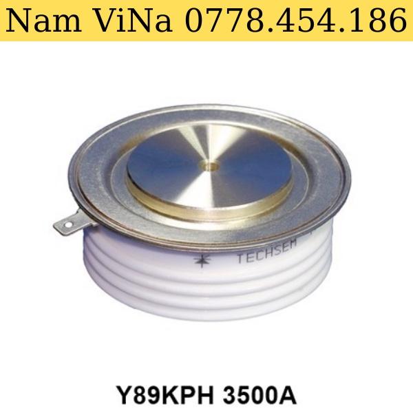 KP3500A-1600V Thyristor SCR công suất dạng đĩa 3500A 1600V Y89KPH Techsem