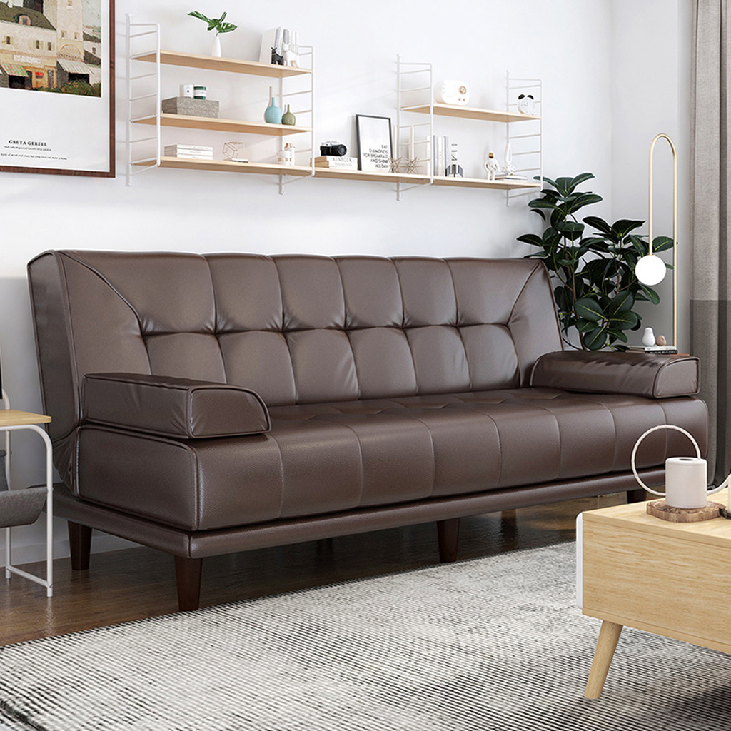 Ghế Sofa Giường Đa Năng Bọc Da Hàn Quốc Sang Trọng, Sofa Bed Bật Ra Thành Giường Thông Minh HGB-12