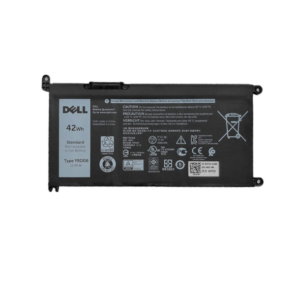 Pin laptop Dell YRDD6, 42Wh - Hàng Chính Hãng