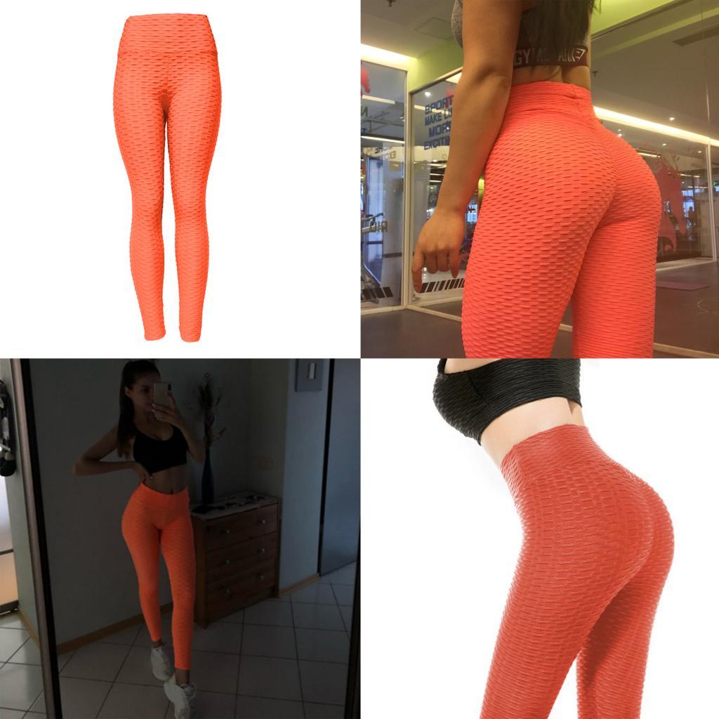 Women Yoga Pants High Waist Push Up Workout Leggings