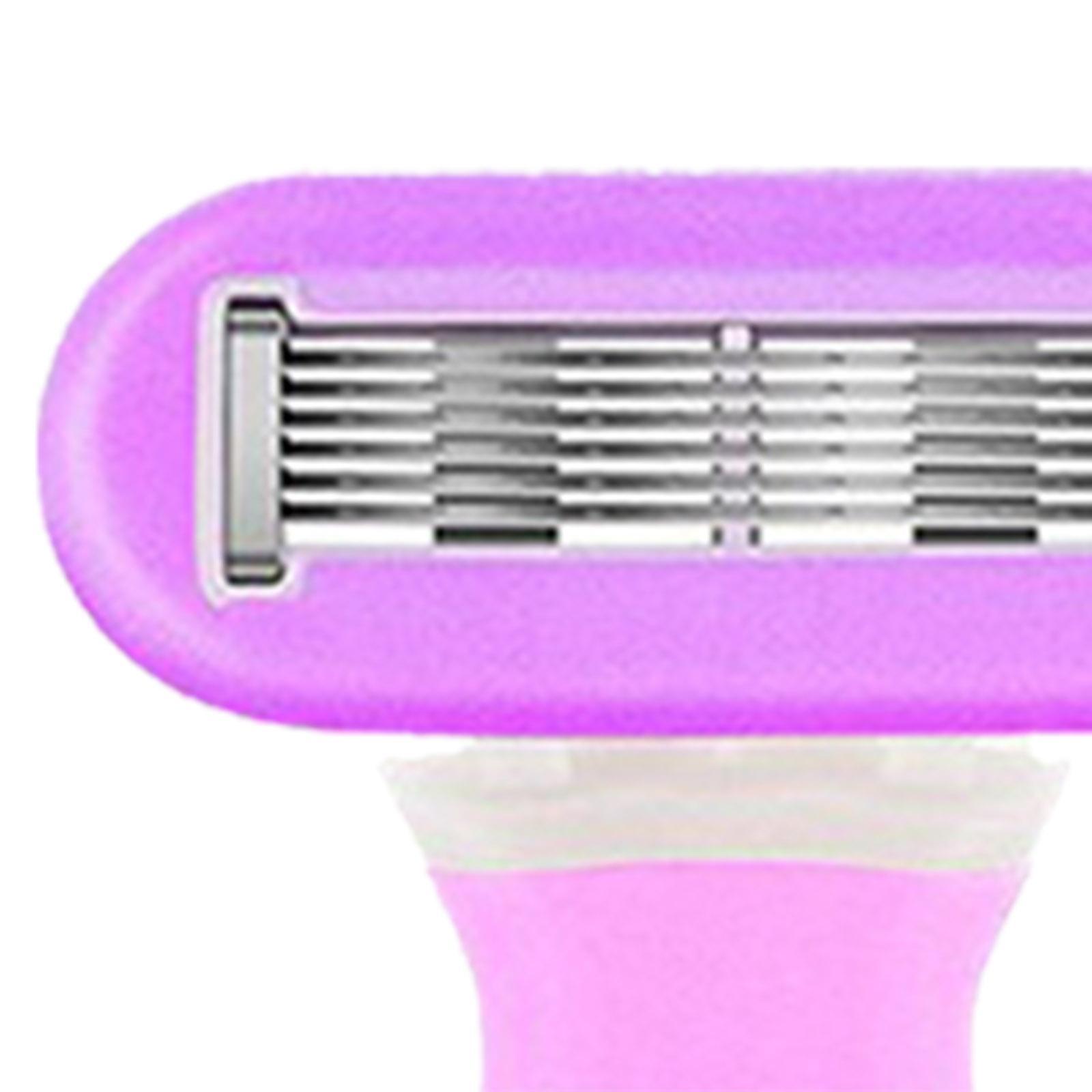 Mini Women's Razor, Non Slip Manual Shaving Razor Compact Trimmer for Thigh Arm Armpit