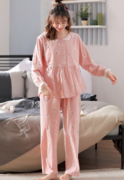 Bộ đồ cotton bầu và sau sinh AZ18