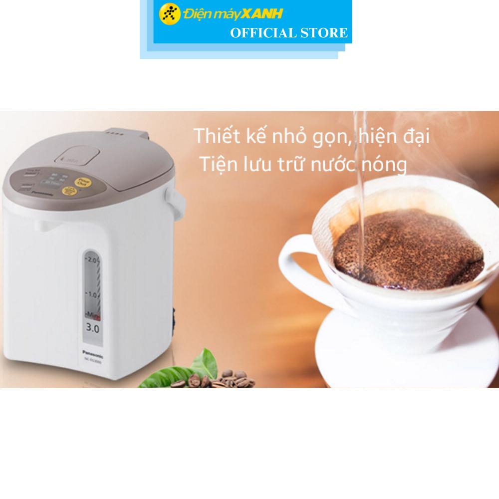 Bình thủy điện Panasonic NC-EG3000CSY 3 lít - Hàng Chính Hãng