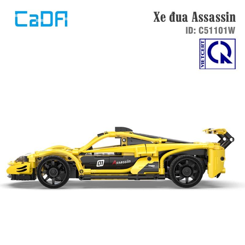 Đồ Chơi Lắp Ráp, Xếp Hình  Xe Đua Assassin – CADA C51101W Điều Khiển Từ Xa