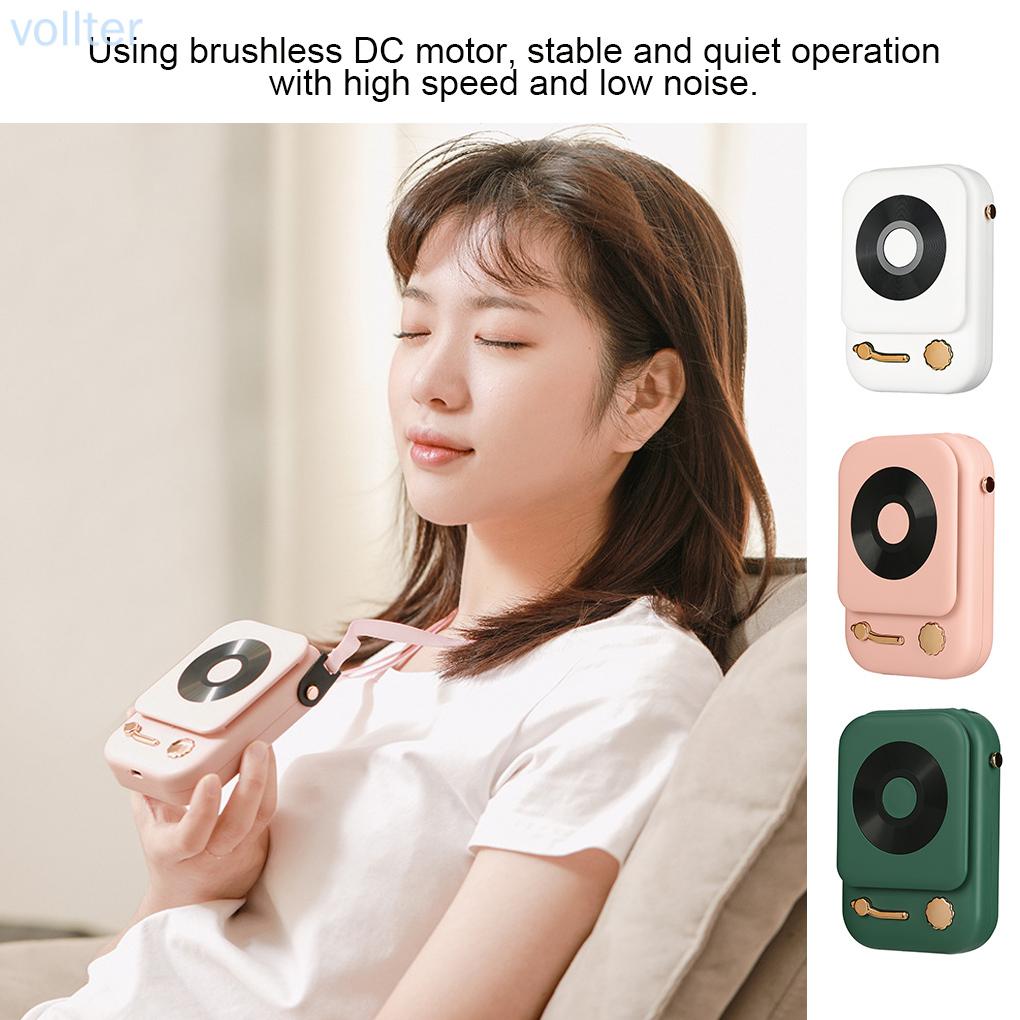 Quạt Usb Treo Cổ Giảm Tiếng Ồn