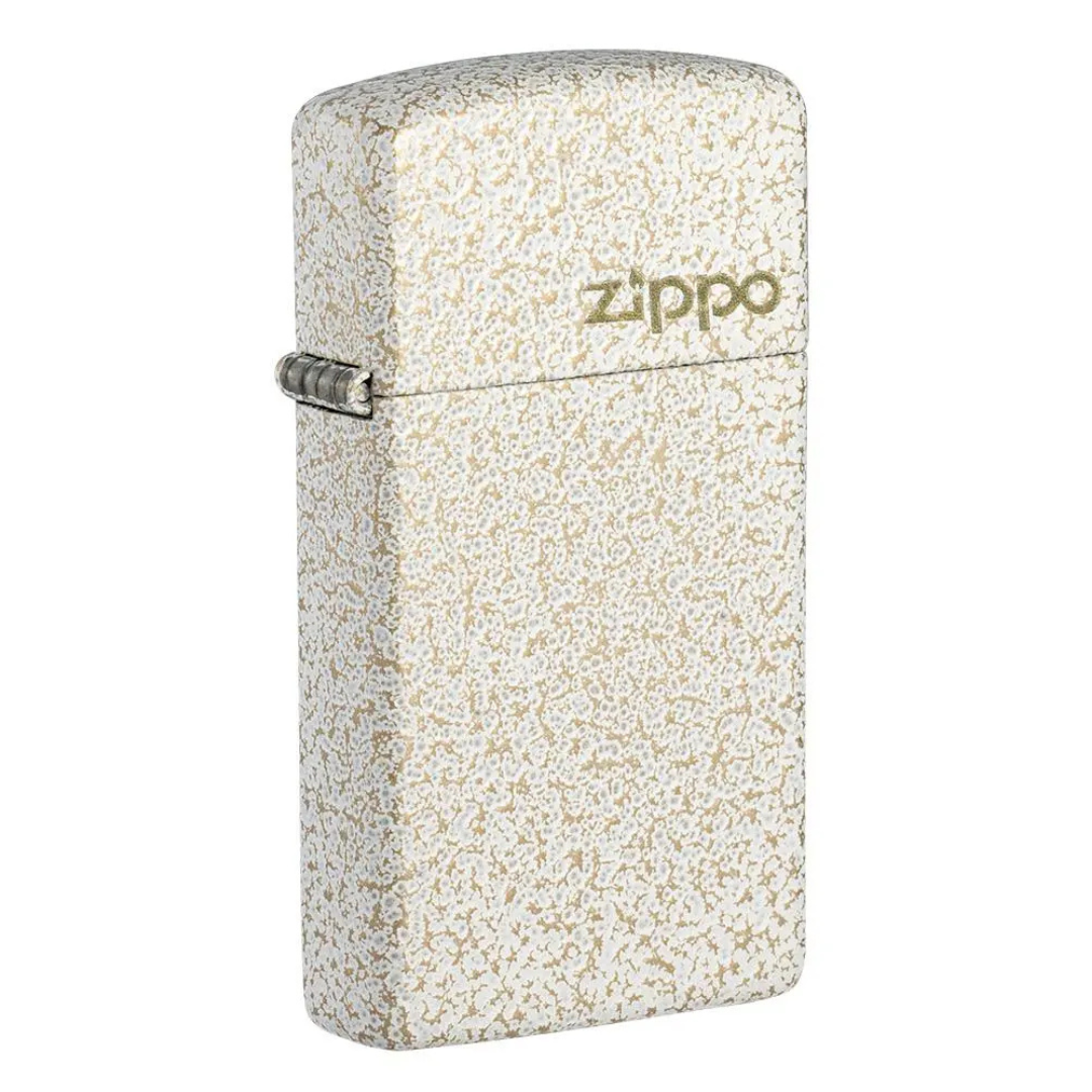 Zippo Mercury Glass Logo - Bật Lửa Zippo USA Slim Mỏng Nhẹ, Hiệu Ứng Thủy Tinh Lấp Lánh Siêu Đẹp