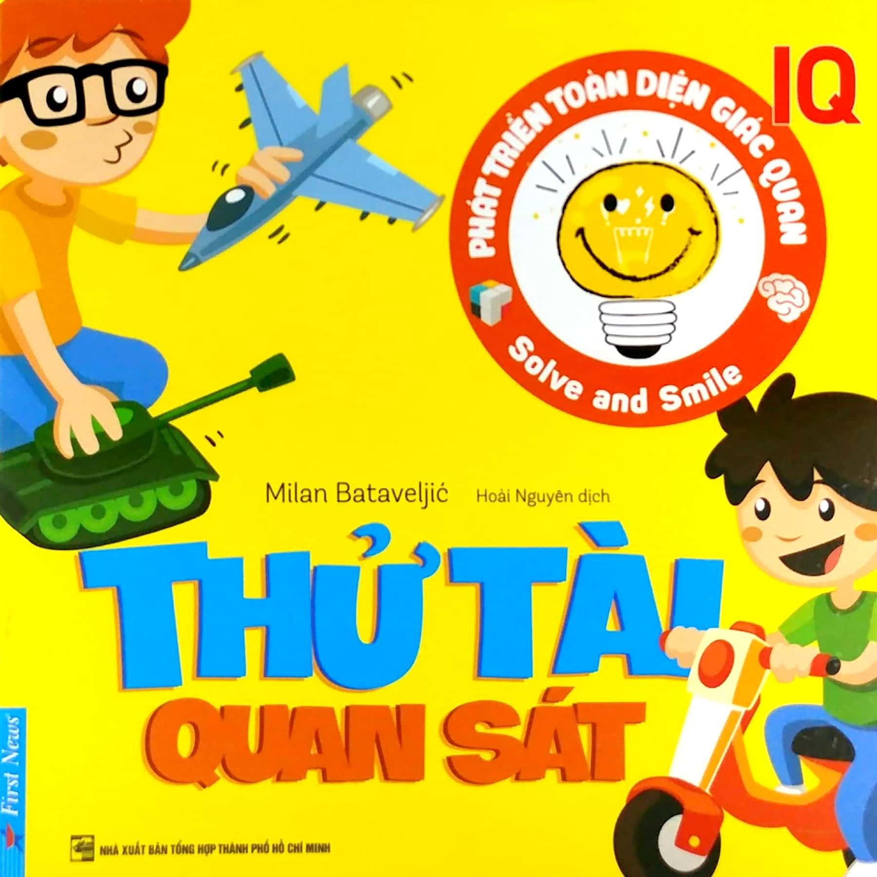 Bộ Phát Triển Tư Duy Logic + Giác Quan IQ