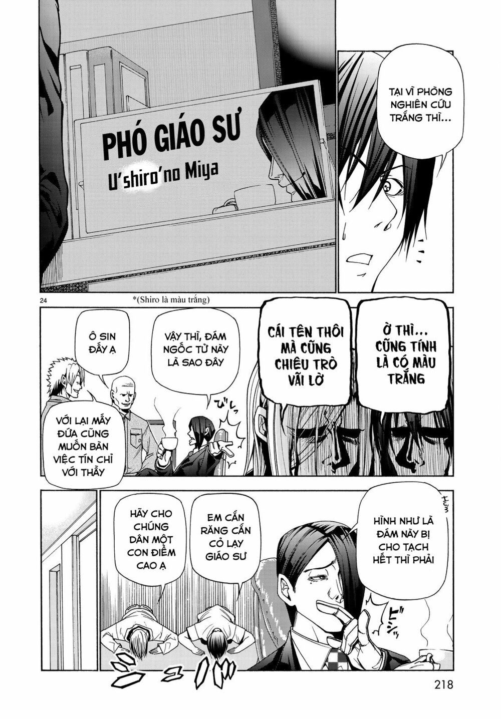 cô gái thích lặn - grand blue chapter 40 24