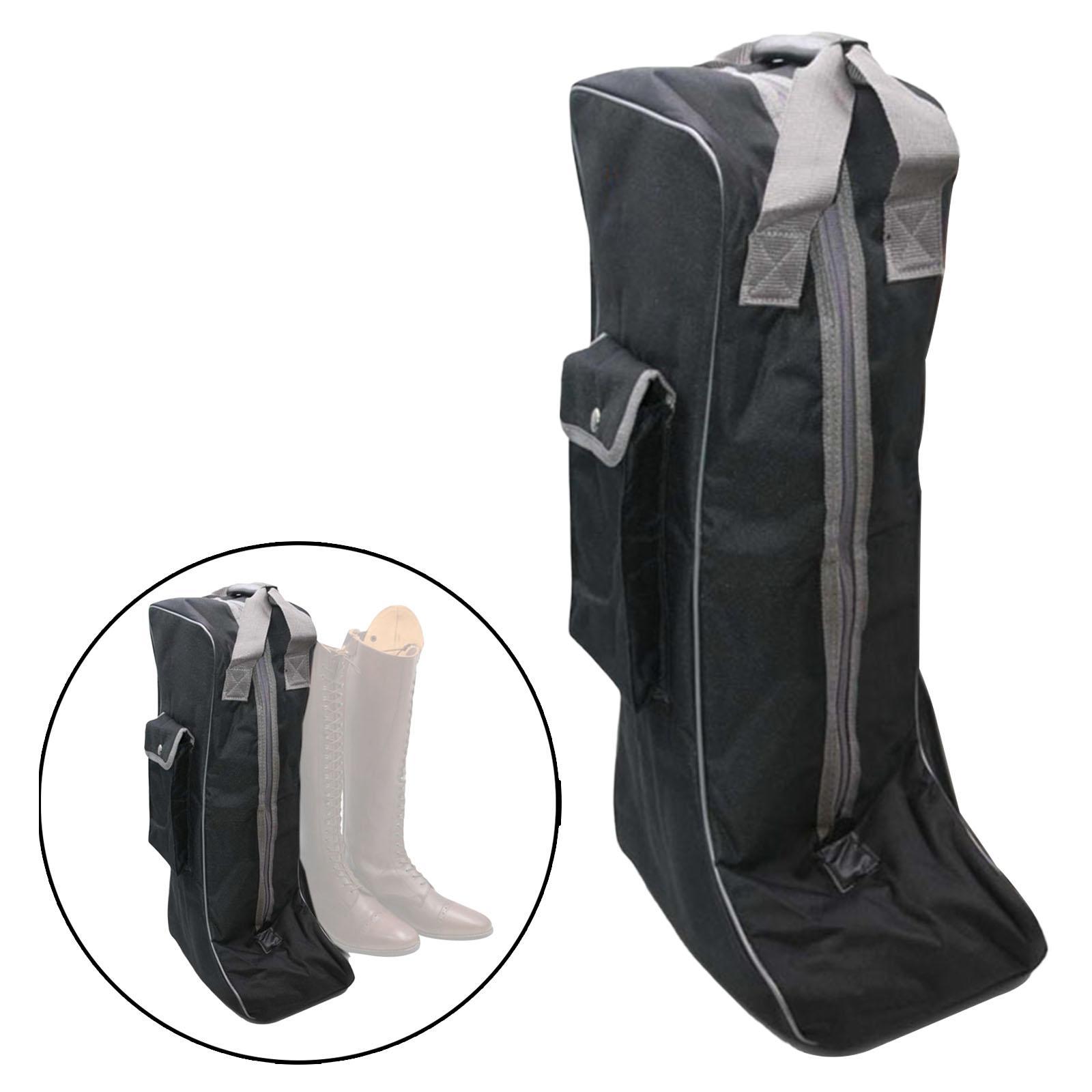 Knight Boot Bag, Protector Equestrian Equipment Organizer Shoes Storage Bags for Travel Long Boots Sports