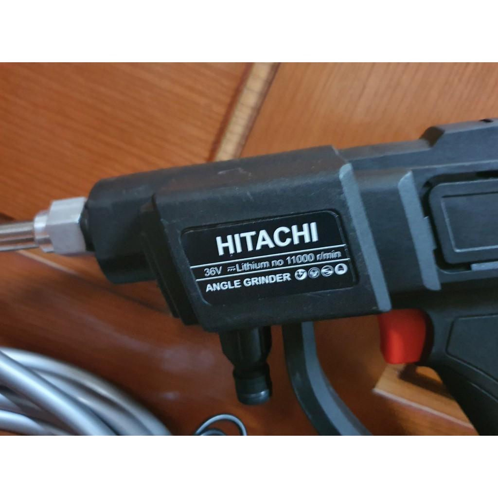 Máy rửa xe, vệ sinh điều hòa, bơm nước tưới cây dùng pin 36v HI.TA.CHI, bản 1 pin