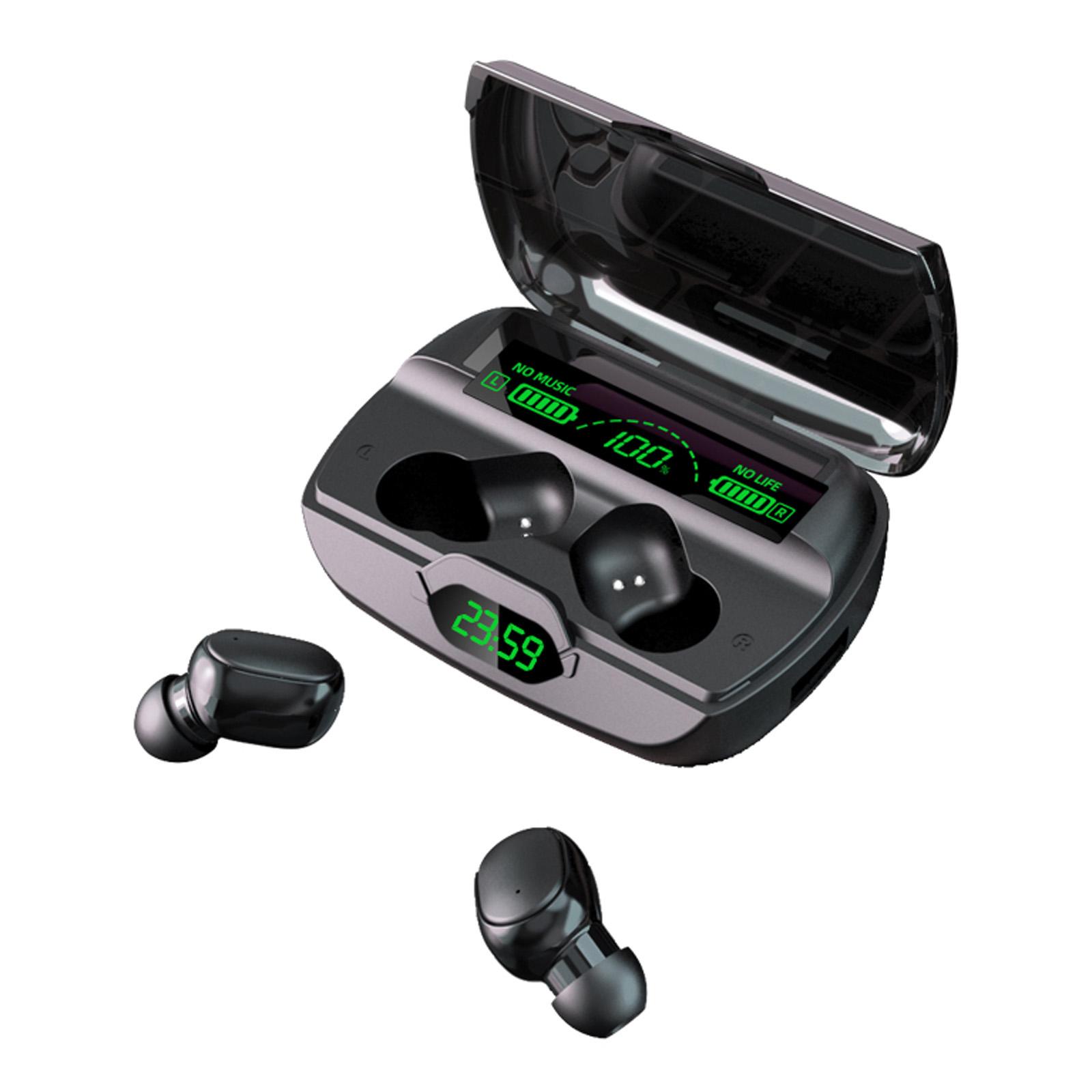 Tai nghe không dây đích thực G6 Bluetooth 5.1 TWS Earbuds không thấm mồ hôi với Mic 1200mAh