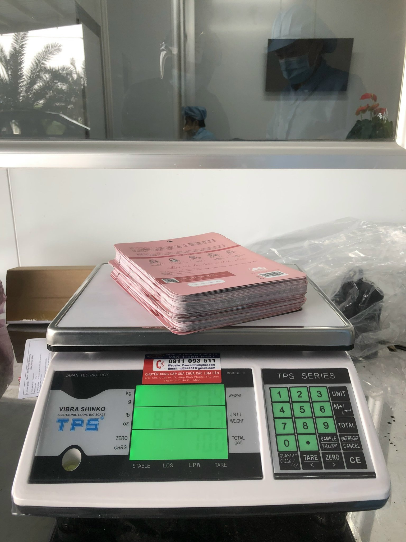 Cân Điện Tử VIBRA SHIKO TPS C 30 KG 1G
