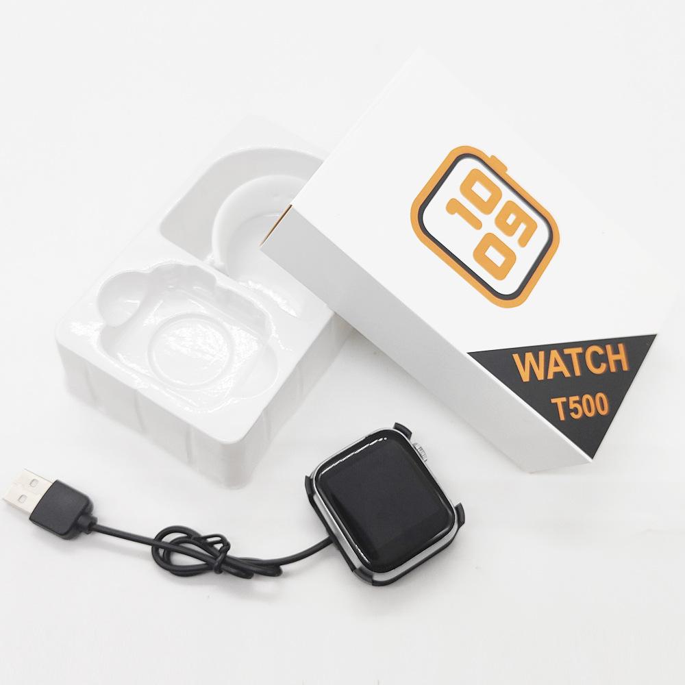 Đồng hồ bluetooth đeo tay thông minh T500 phong cách mới nhất 1.44 nhịp tim huyết áp cuộc gọi thông minh