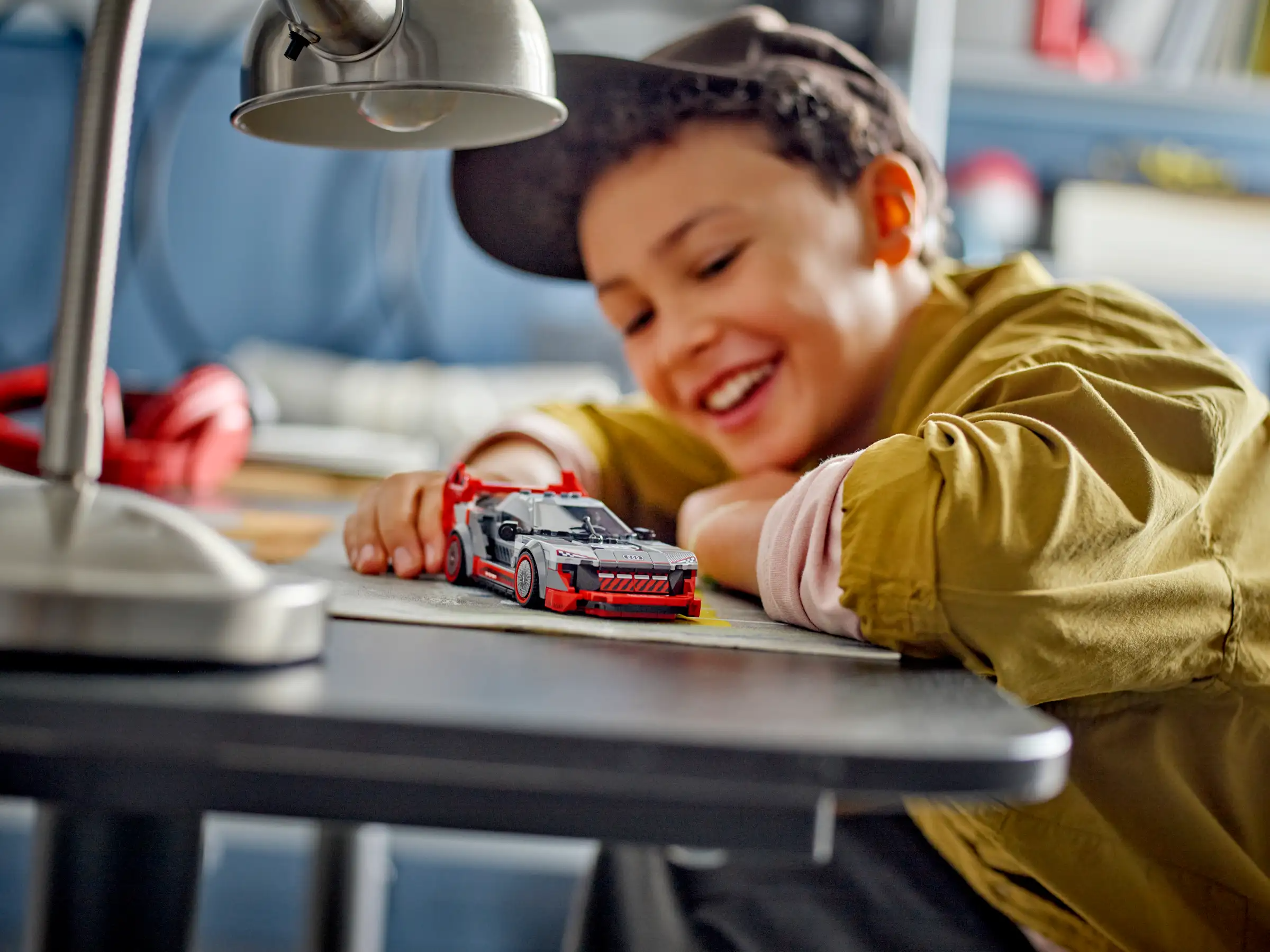 Đồ Chơi Lắp Ráp Siêu Xe Thể Thao Audi S1 E-Tron Quattro - Audi S1 E-Tron Quattrro Race Car - Lego Speed Champions 76921 (274 Mảnh Ghép)