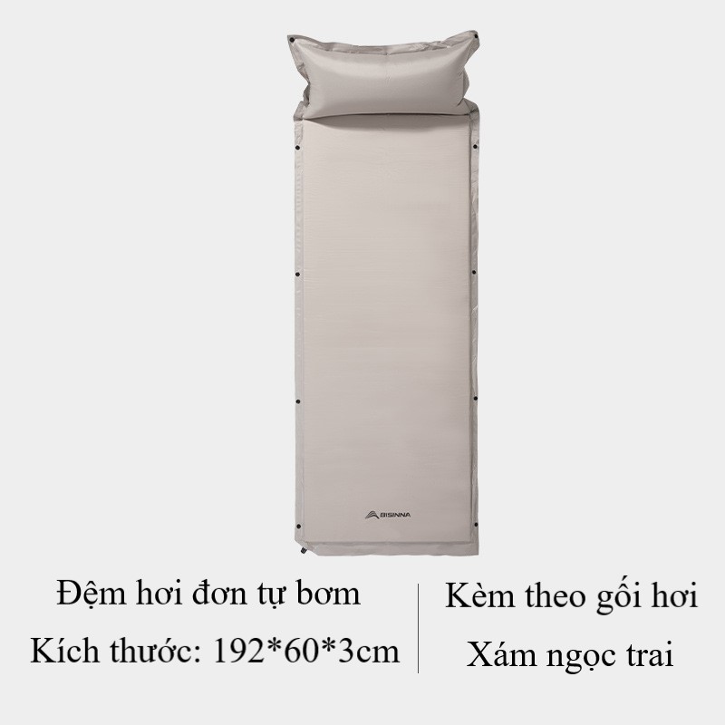 Nệm hơi đơn cắm trại BSW-Q3019 -192*65cm