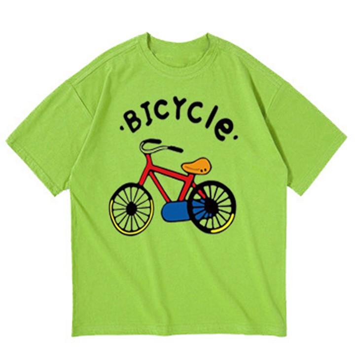 Áo thun bé trai form rộng in hình BYCICLE - ATBT10