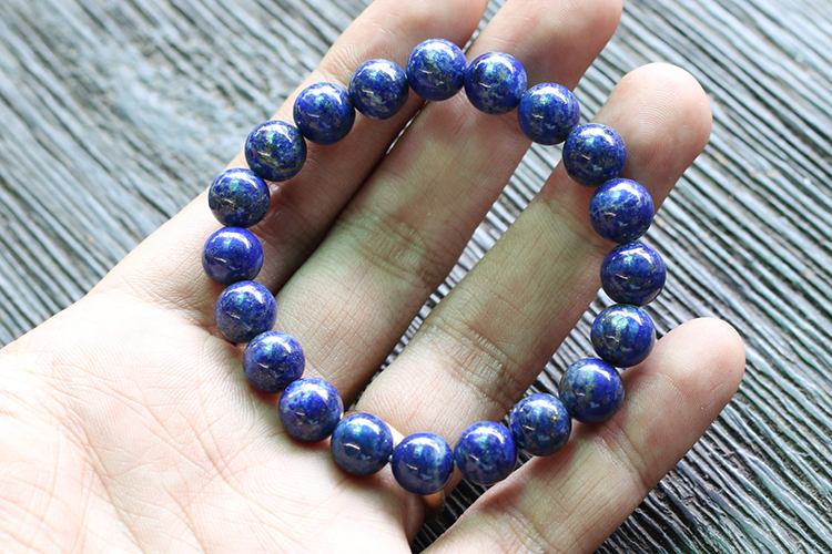 Vòng Tay Đá Lapis Lazuli 8mm Ngọc Quý Gemstones GA116