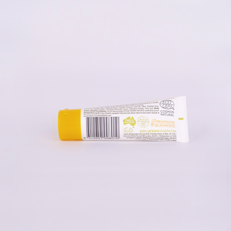 Kem đánh răng hữu cơ cho bé Jack N' Jill 50G - Vị chuối (Từ 6 tháng)