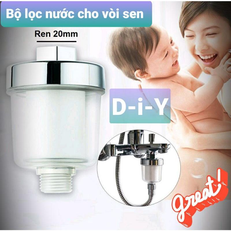 BỘ LỌC NƯỚC TRỰC TIẾP CHO VÒI SEN / MÁY GIẶT