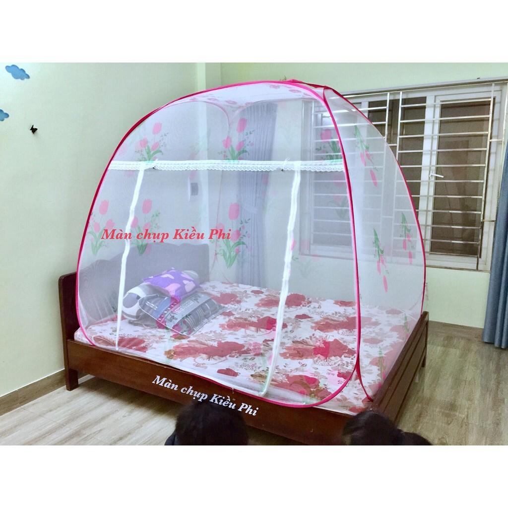 Mùng chụp tự bung đỉnh rộng Màn tự bung chống muỗi hiệu quả, chất lượng cao