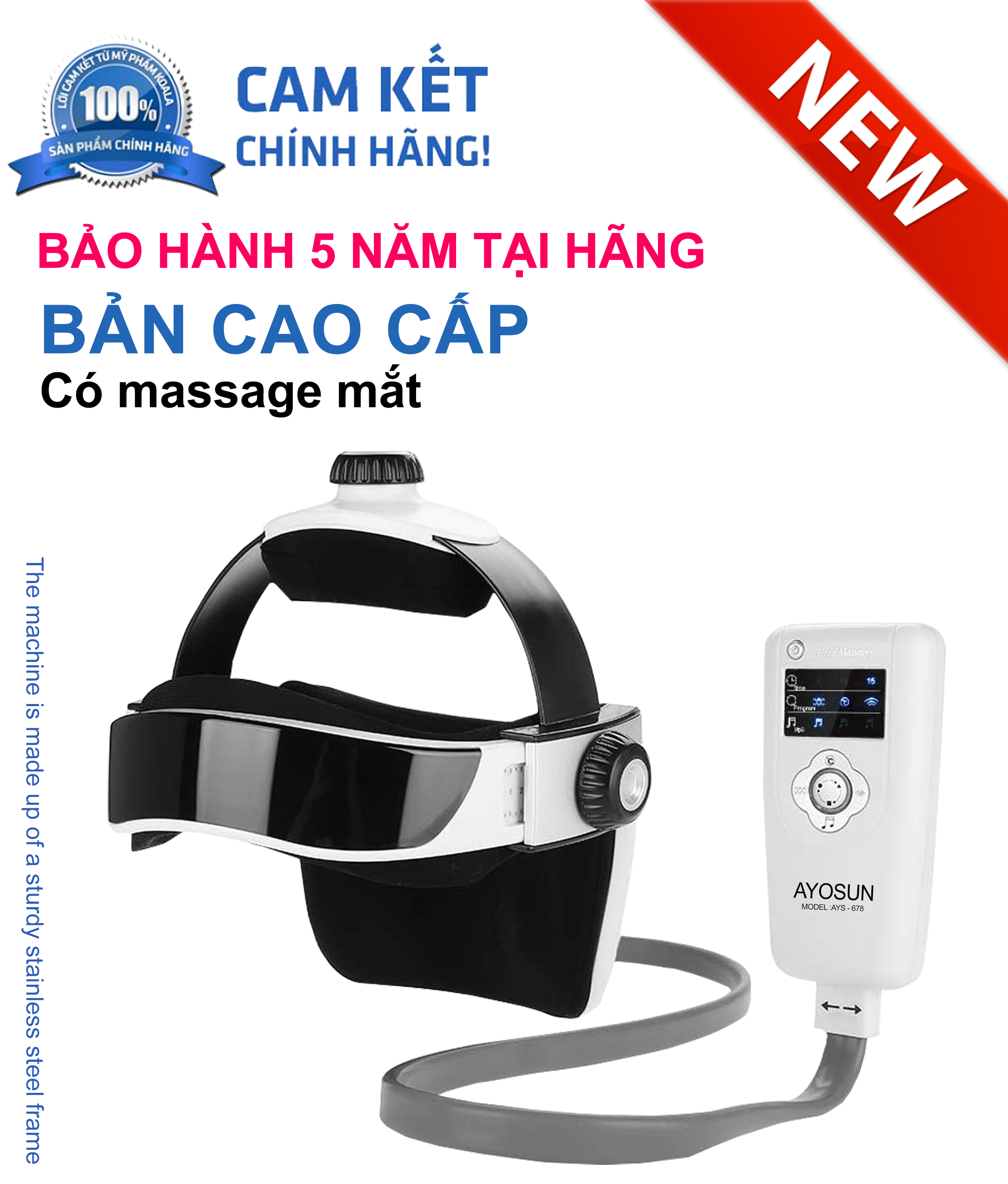 Máy massage giảm đau đầu aYosun AYS – 678