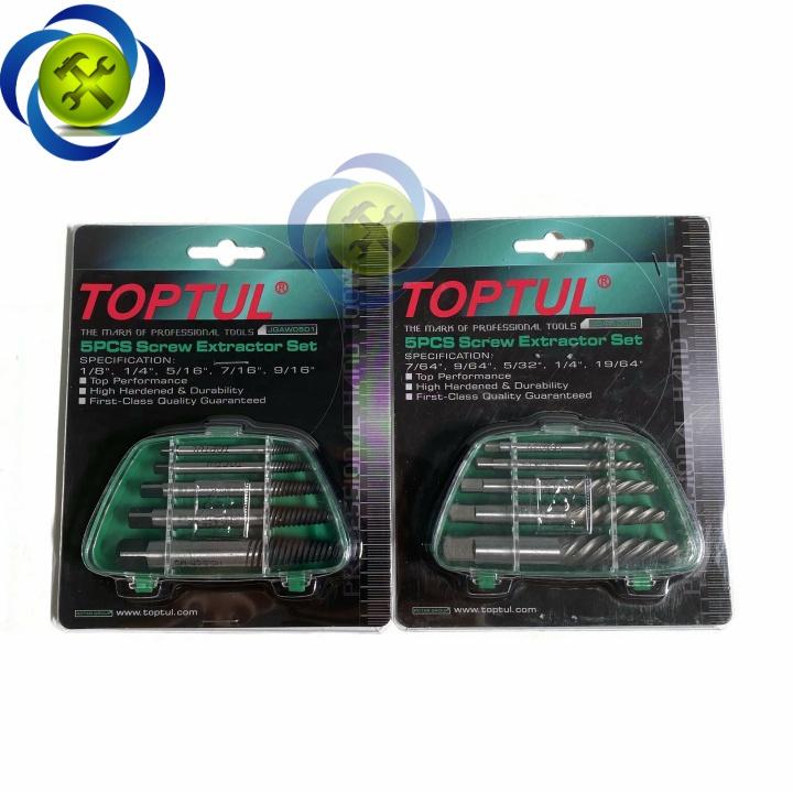 Bộ lấy ốc gãy 5 cây Toptul