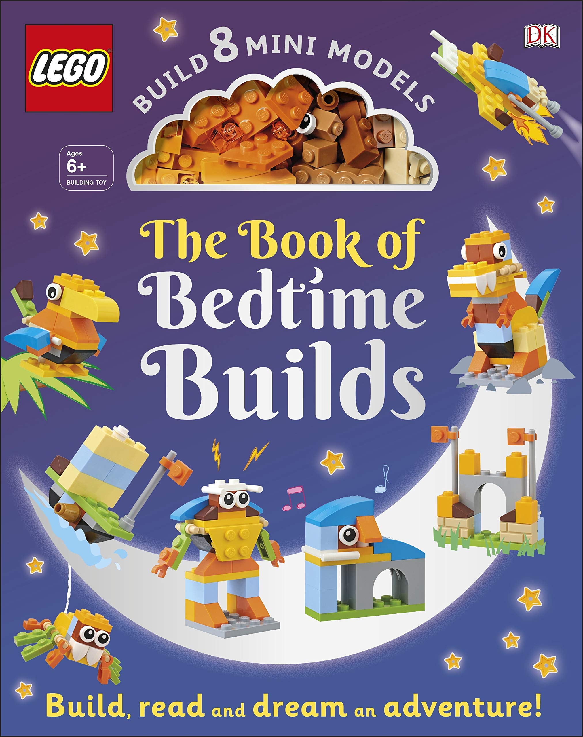 The LEGO Book Of Bedtime Builds: With Bricks To Build 8 Mini Models