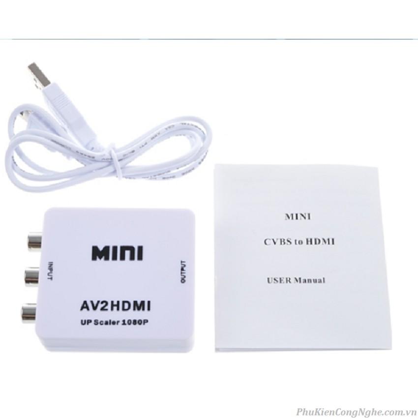 Bộ chuyển đổi video AV sang HDMI full HD 1080p AV2HDMI