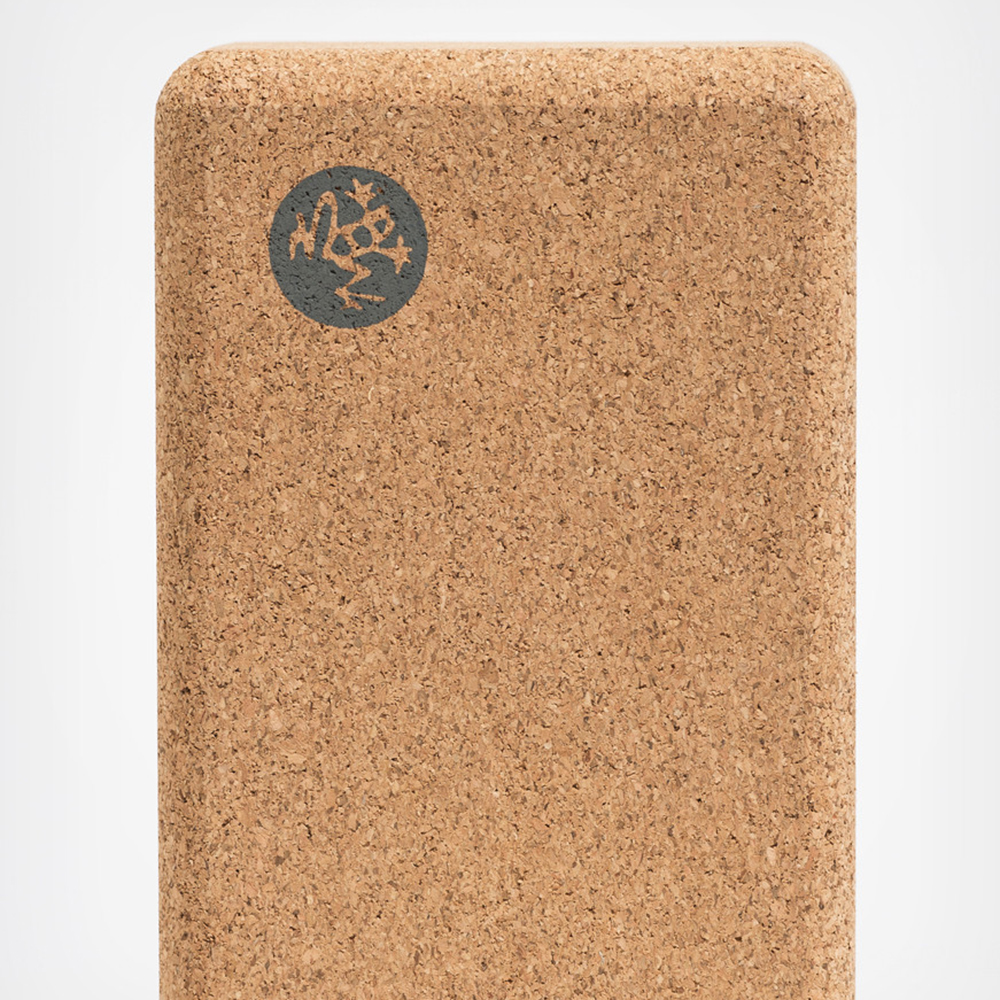 Gạch tập yoga Manduka gỗ bần Lean Cork Yoga Block Cao Cấp