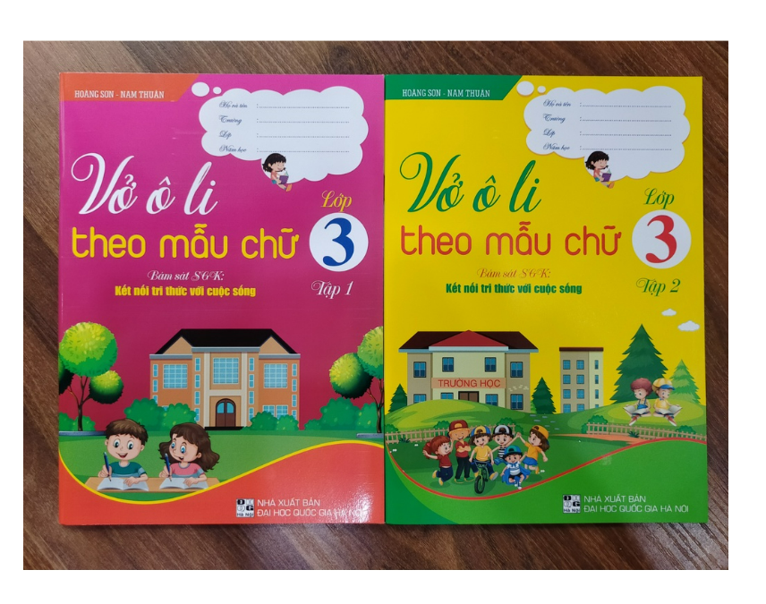 Sách - Combo Vở Ô Li Theo Mẫu Chữ Lớp 3
